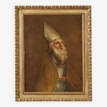 Portrait of a Bishop painting from the 18th century