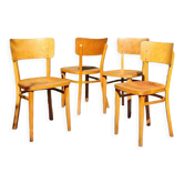 4 chaises Thonet années 50/60