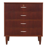 Commode en teck, design danois, années 1970, production : Danemark