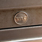 Bureau de métier industriel métallique décapé YAC