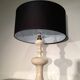 Lampe en faience vers 1970