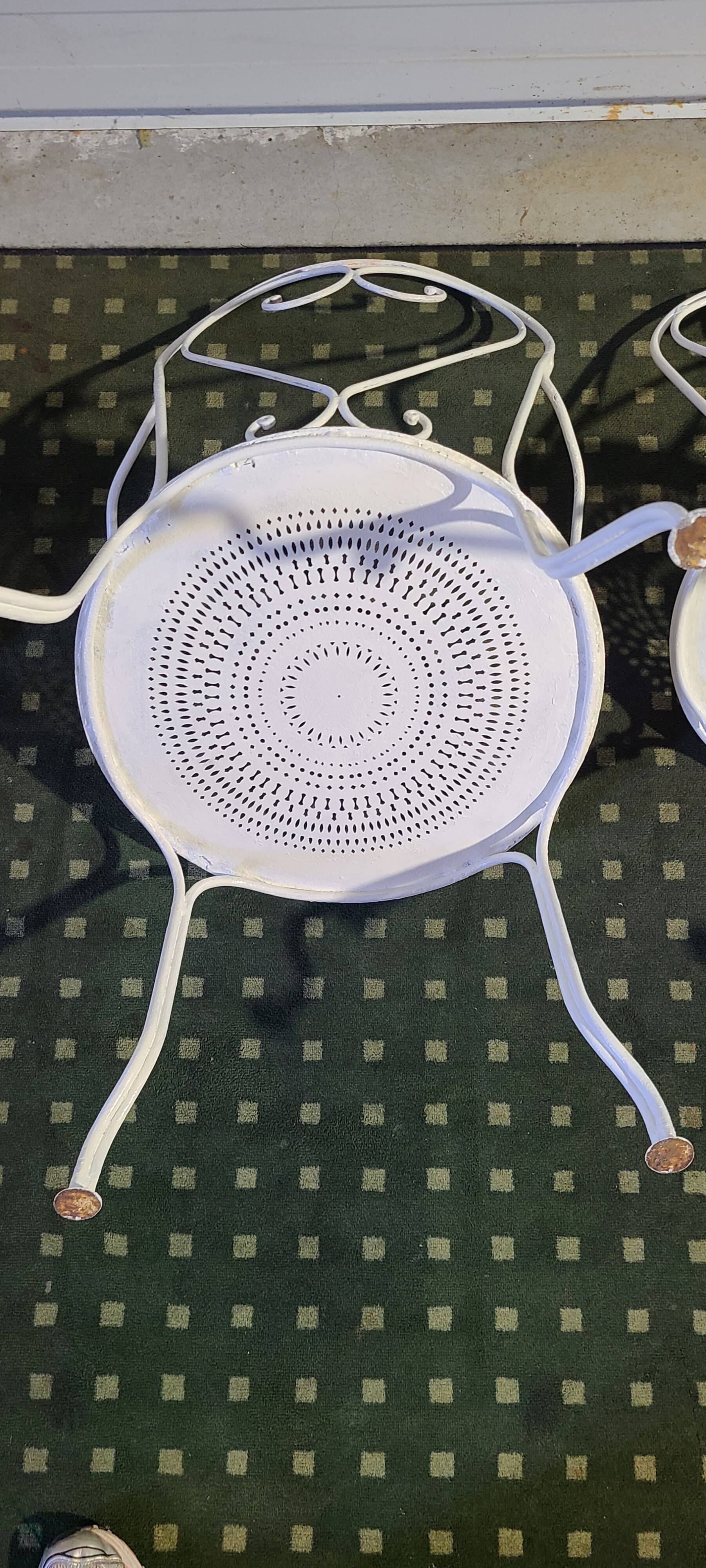 Mid-Century Garden Furniture in Wrought Iron