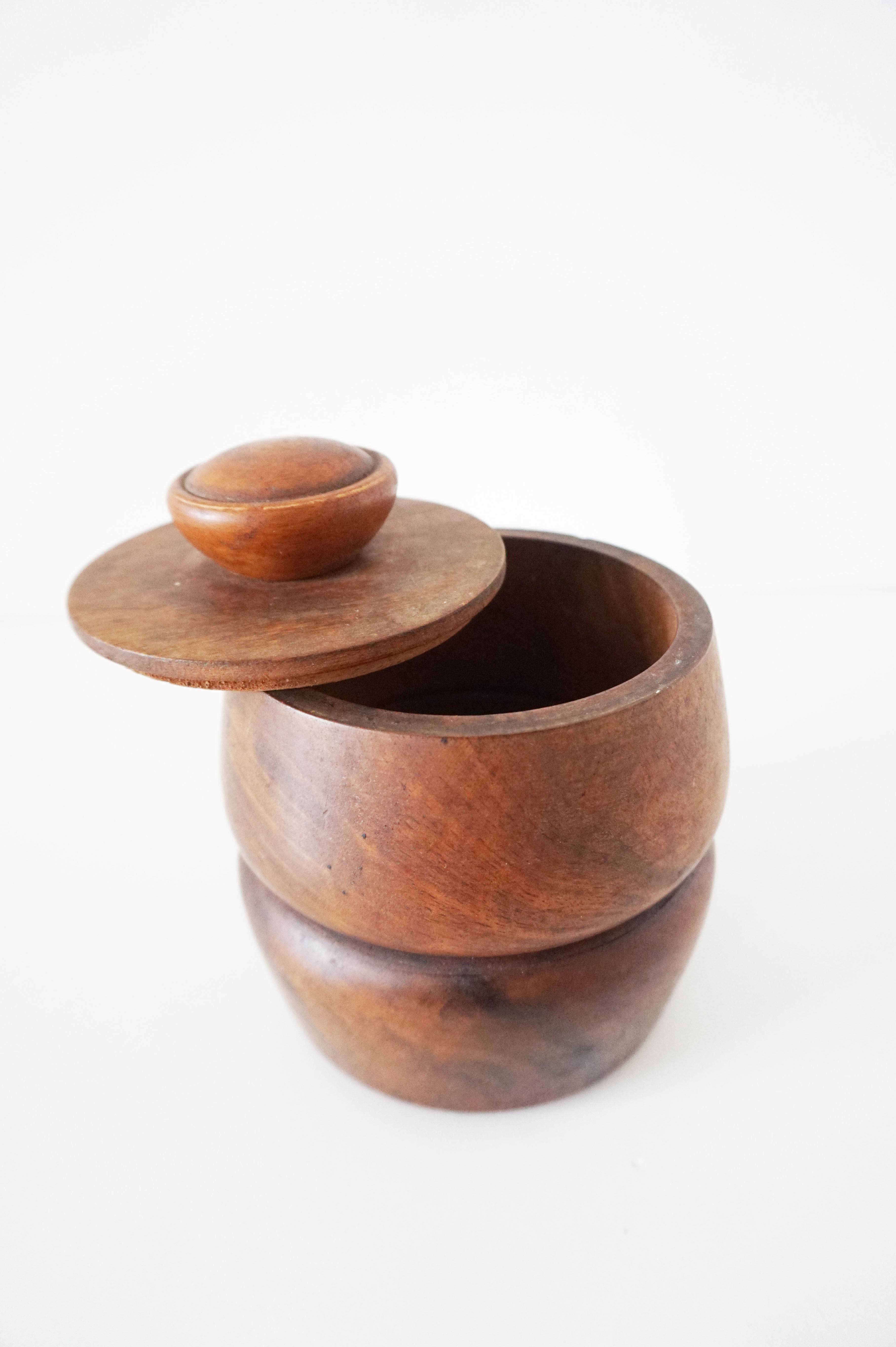 Old wooden tobacco box