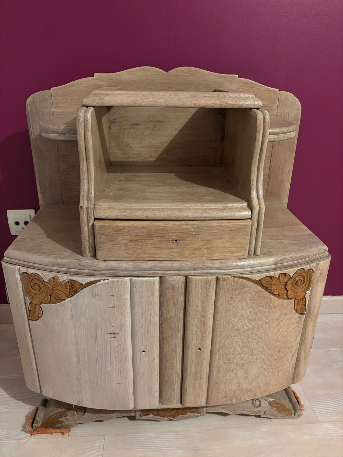 Art Deco bedside table