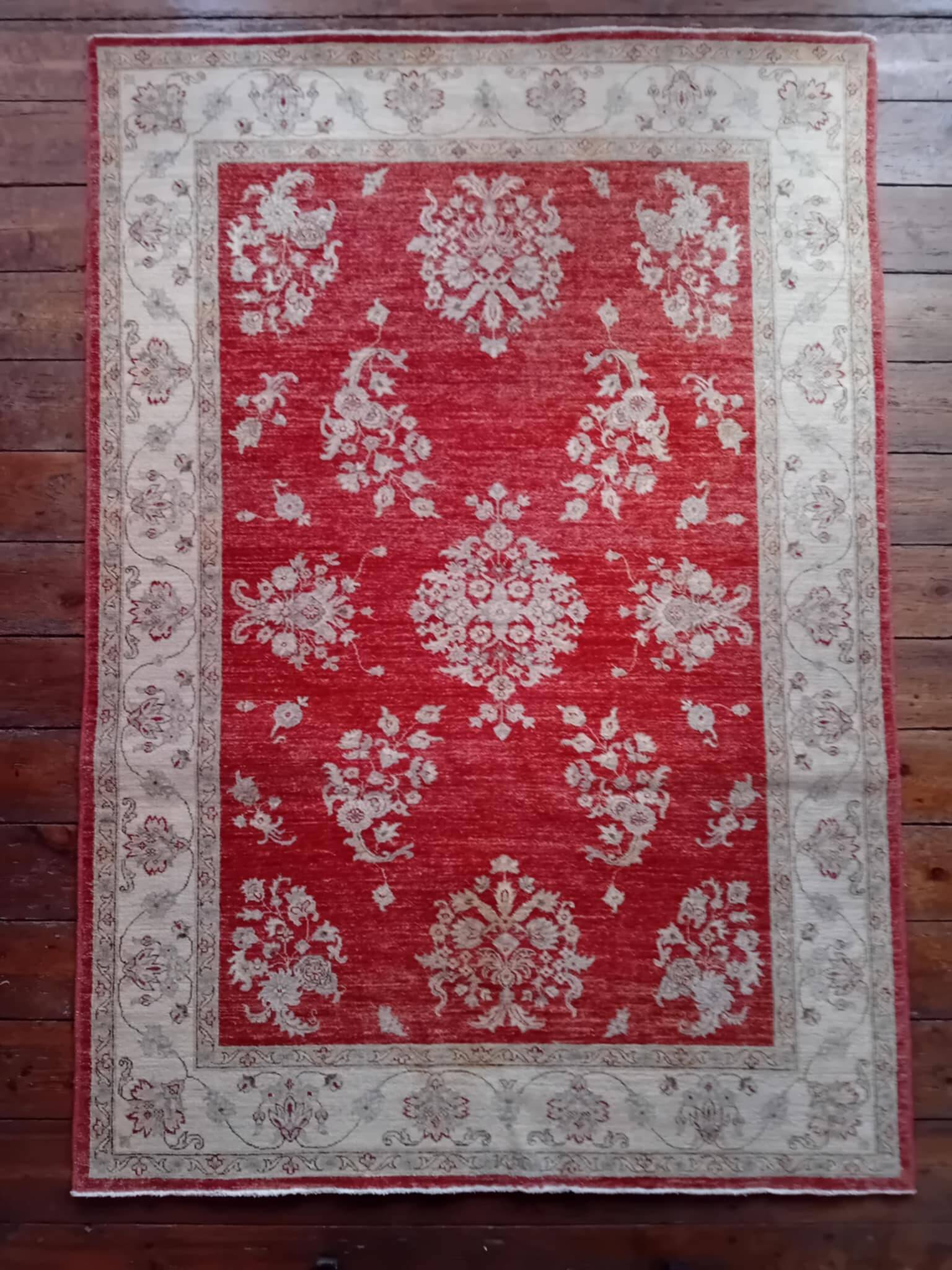 Handmade Chobi Ziegler Rug 242x171cm