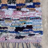 Moroccan boucherouite carpet - 128 x 185 cm