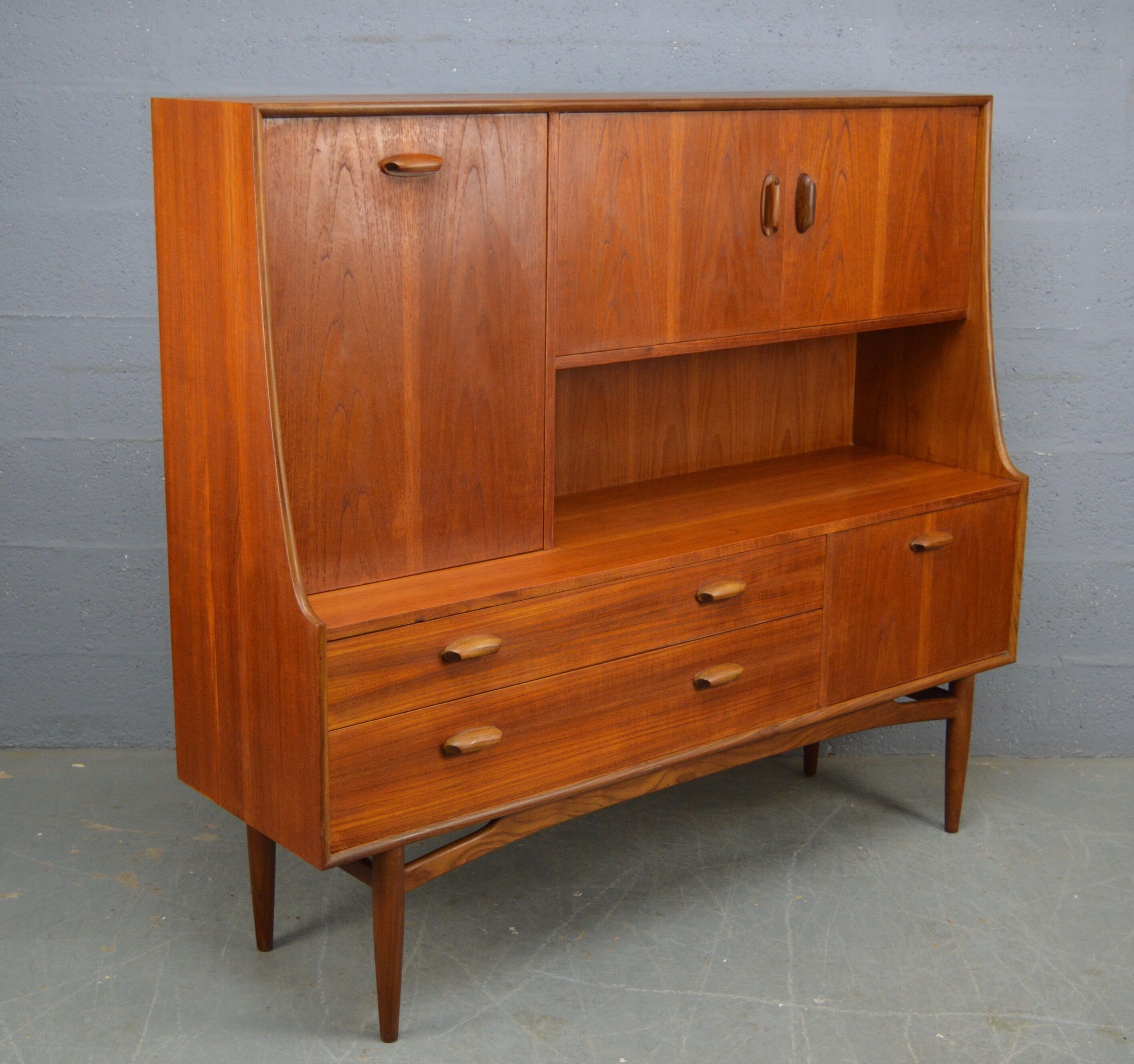 Highboard designed by V.b. Wilkins for G plan
