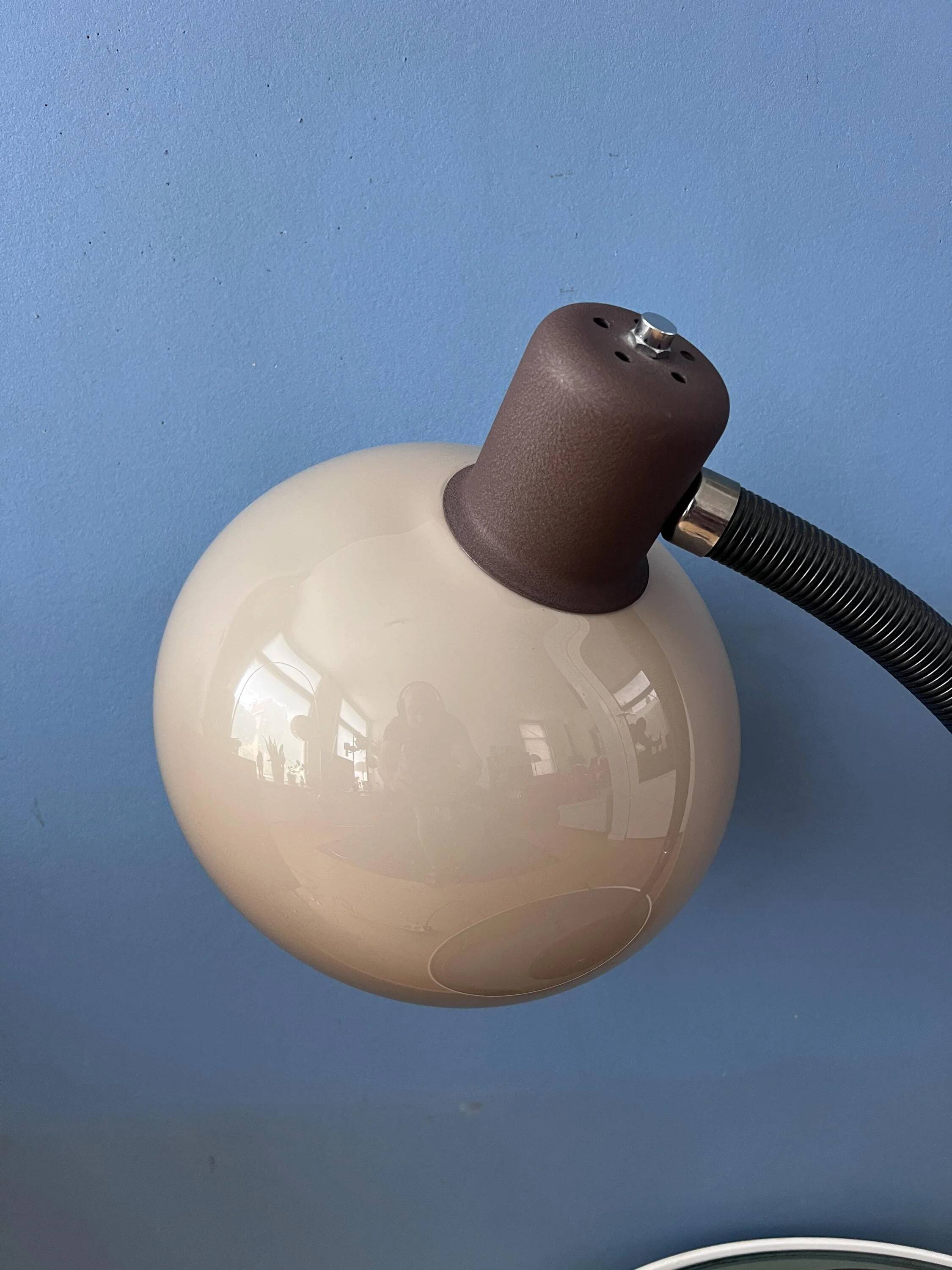 Vintage Herda mushroom table lamp | Mid-century modern bedside lamp | Dutch design