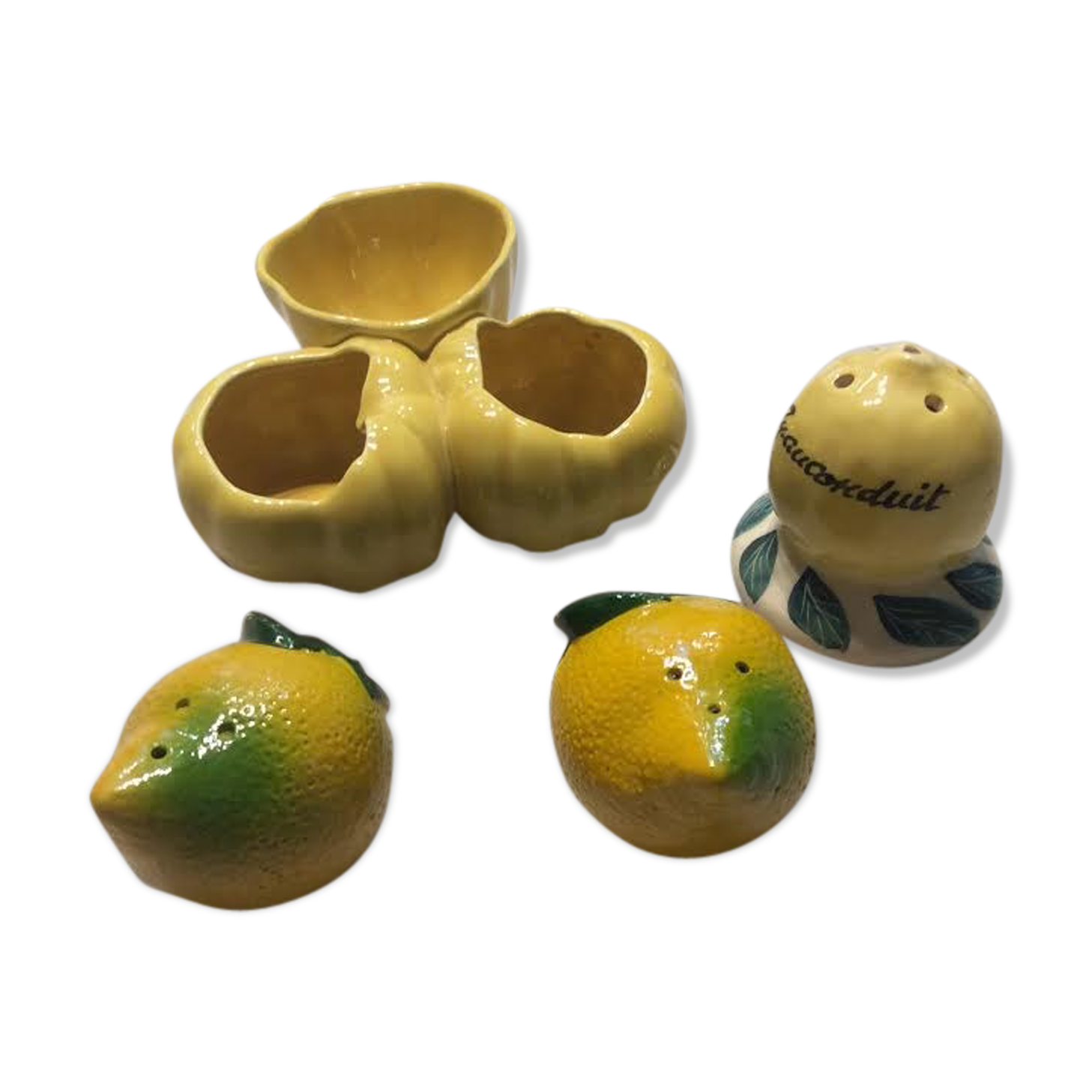 ceramic pepper salt lot