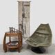 Rare Dutch vintage design Art Deco side table N.V. Hero de Groot