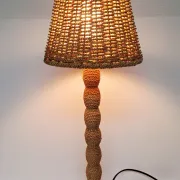 Rope lamp brutalist style