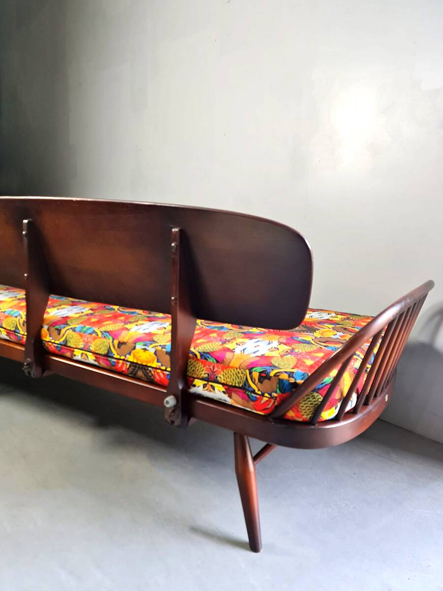 Vintage designer sofa bed Ercol model 355 Lucian Randolph Ercolani