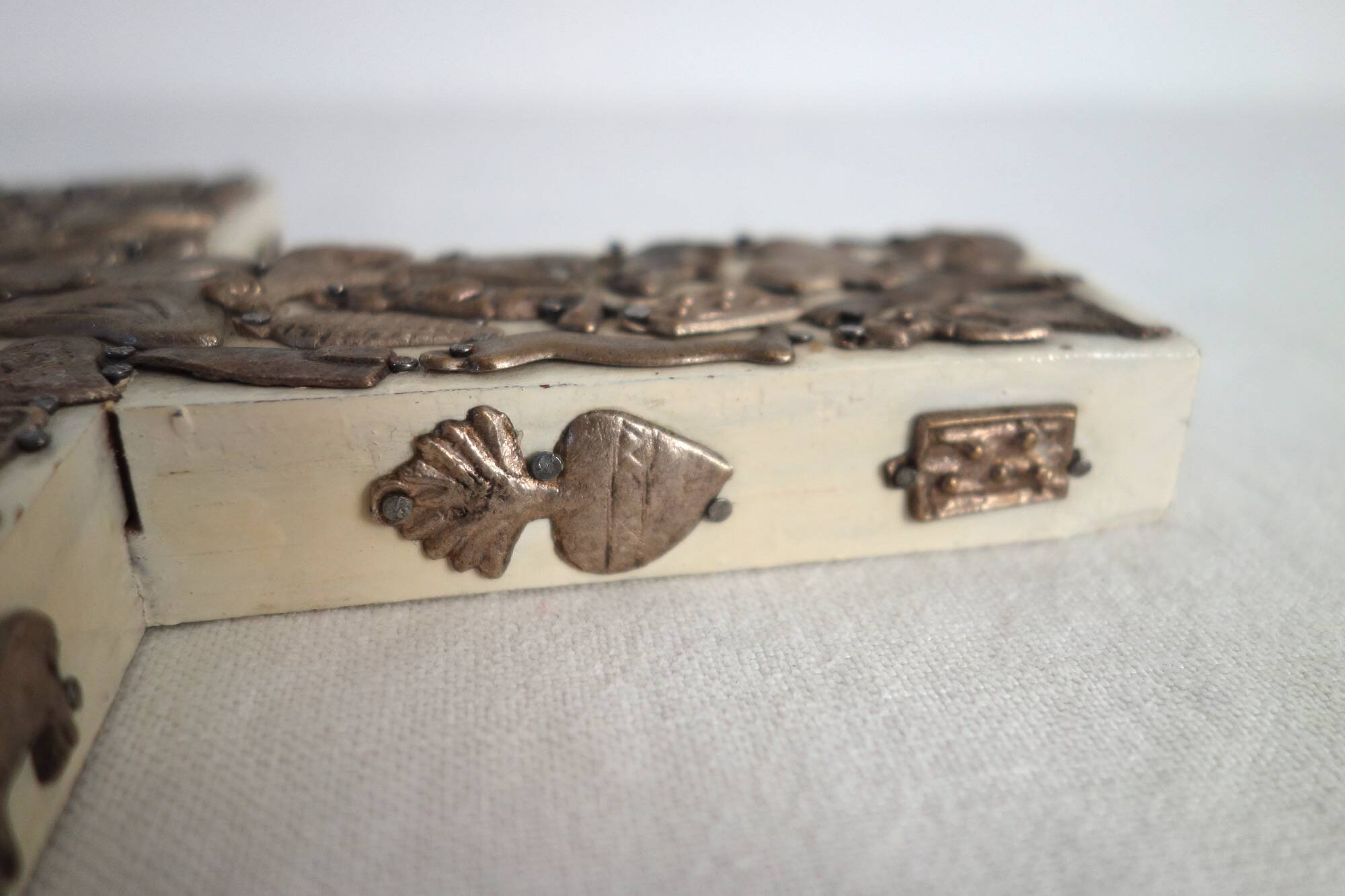 Milagro Cross by Estela Ogazon Religious Folk Art, Mexico
