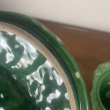 Green cabbage ceramic soup tureen, 1970/80