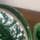 Green cabbage ceramic soup tureen, 1970/80
