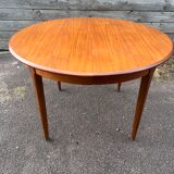 Teak table, extendable, 1960s