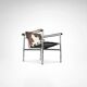 LC1 ponyskin armchair by Le Corbusier et al for Cassina 1980s
