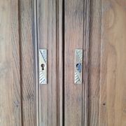 Wardrobe, oak linen cupboard from 1920.