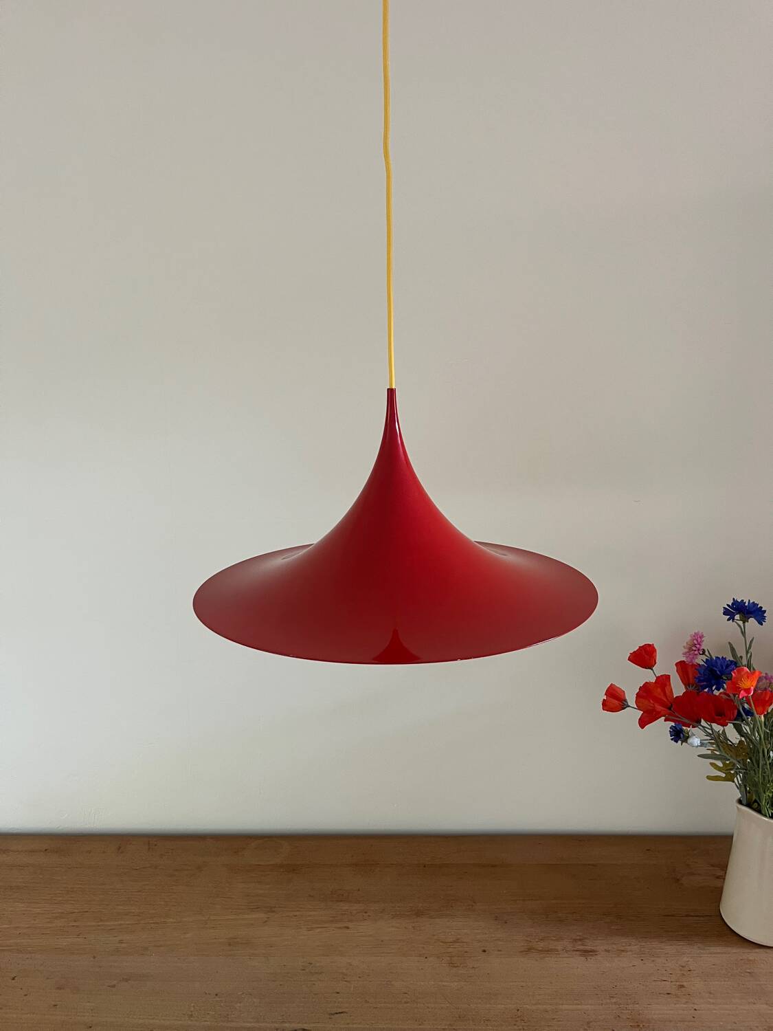 Vintage Semi pendel (47cm) - Fog & Mørup - Danish design lamp
