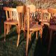 Set of 8 chairs Bistro Baumann