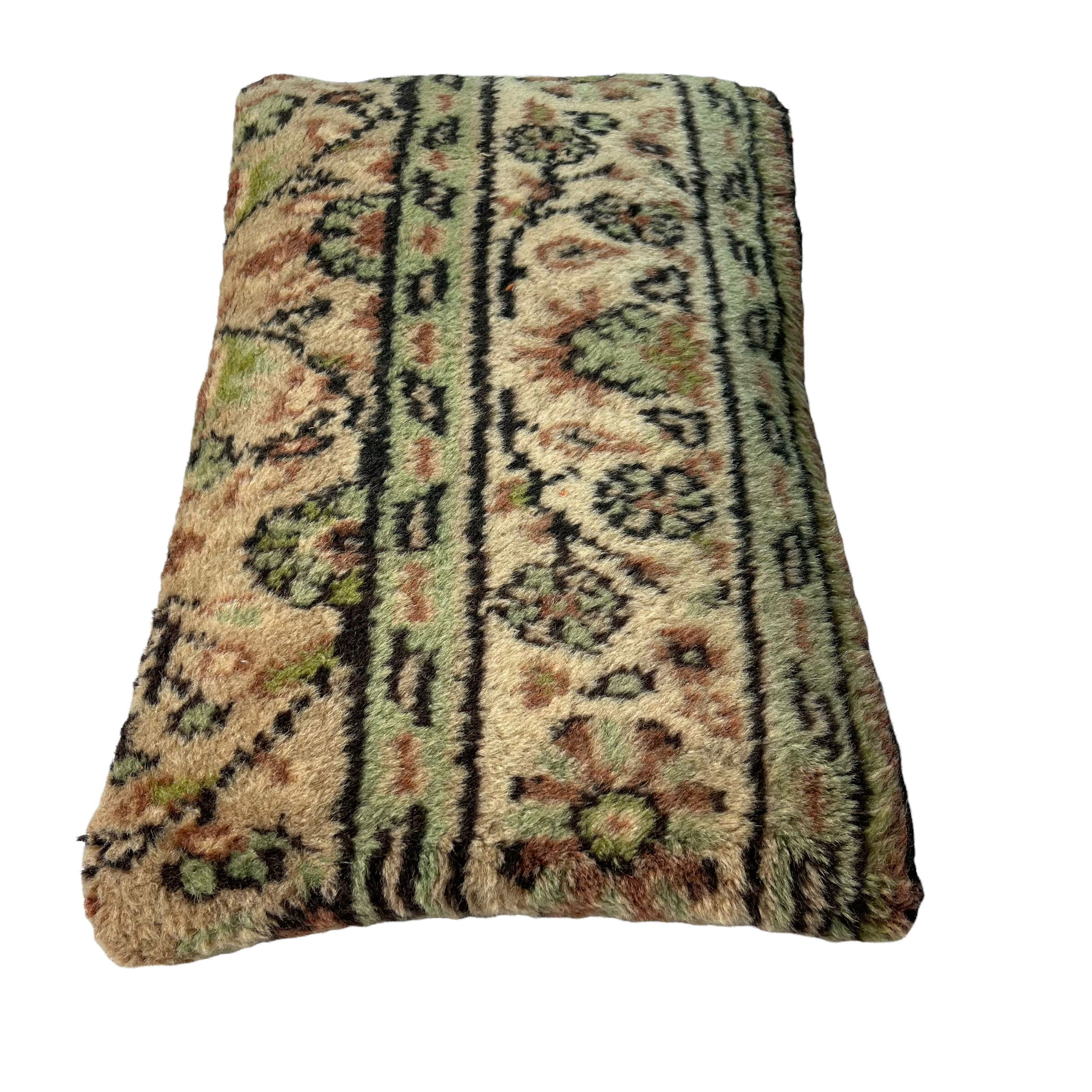 Housse de coussin de tapis turc vintage 30 x 50 cm