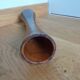 Diabolo vase in marbled lacquered wood Art Deco