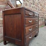 Mid-century vintage 1950s Parisian Art Deco Dressing Table