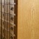 Vintage Mid-century Baroque Style Danish High Boy Brutalist Dresser 1960s