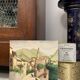Signed watercolor of landscape with bell tower