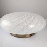 Murano Glass Ceiling Lamp, Italian Design 1960s