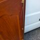 3 Louis XV style wardrobe doors in solid cherry wood