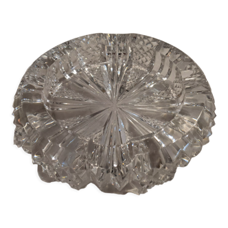Vintage crystal ashtray