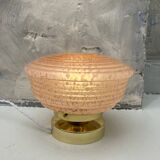Clichy glass globe lamp