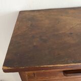 1940s filing cabinet with curtain