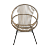 Rattan basket chair