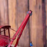 Jouet ancien camion grue en tole