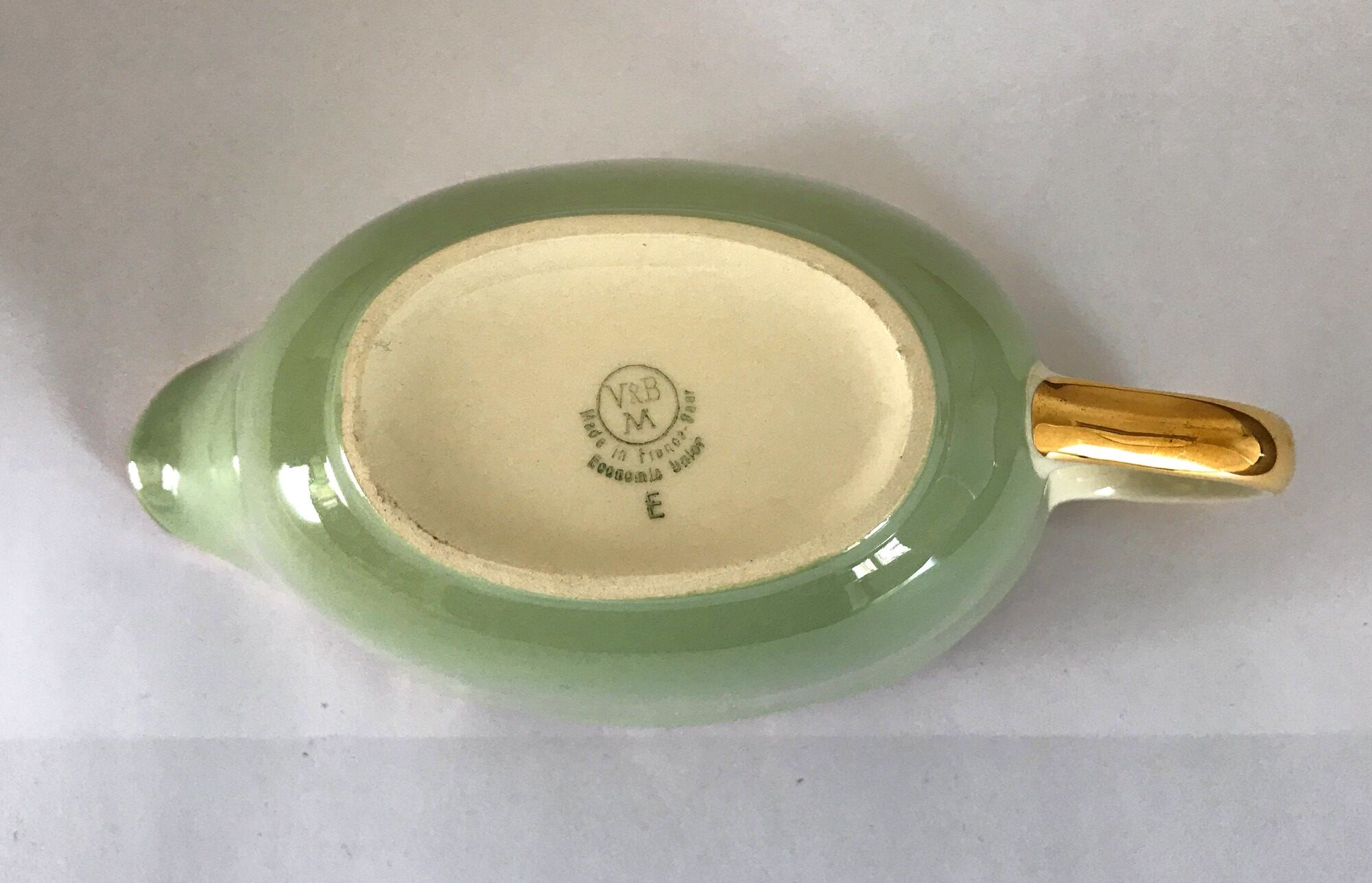 Vintage sauce boat Villeroy and Boch 50s