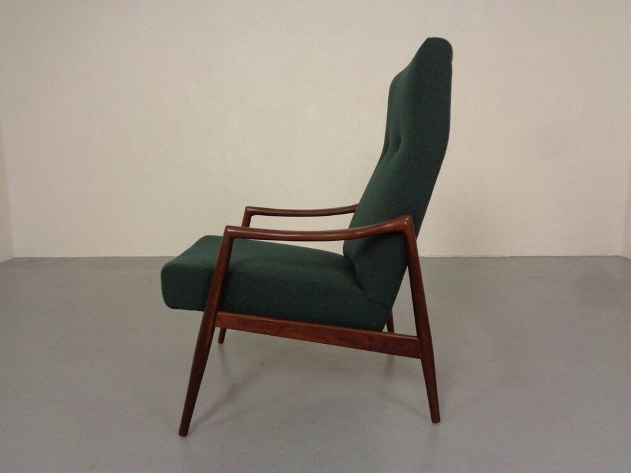 Organic Teak Armchair by Hartmut Lohmeyer for Wilkhahn, 1960s