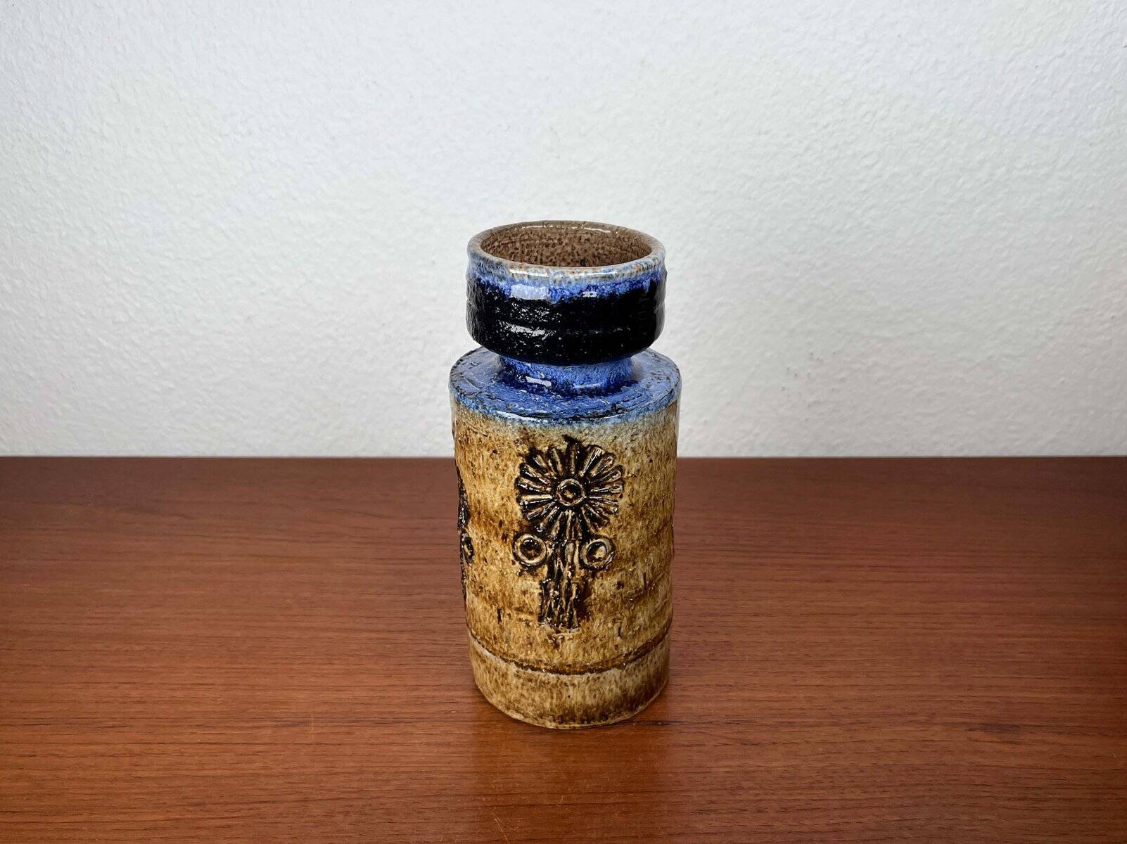 Mid-Century Modern Danish Studio Pottery Vase, 1960s