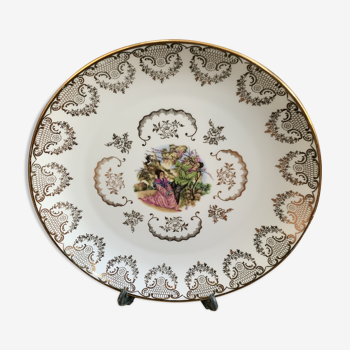 Assiette plat porcelaine Limoges