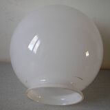 Old globe lampshade ball sphere glass lamp chandelier lighting fixture n°06/11B