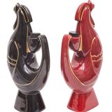 Pair of liqueur bottles by Garnier