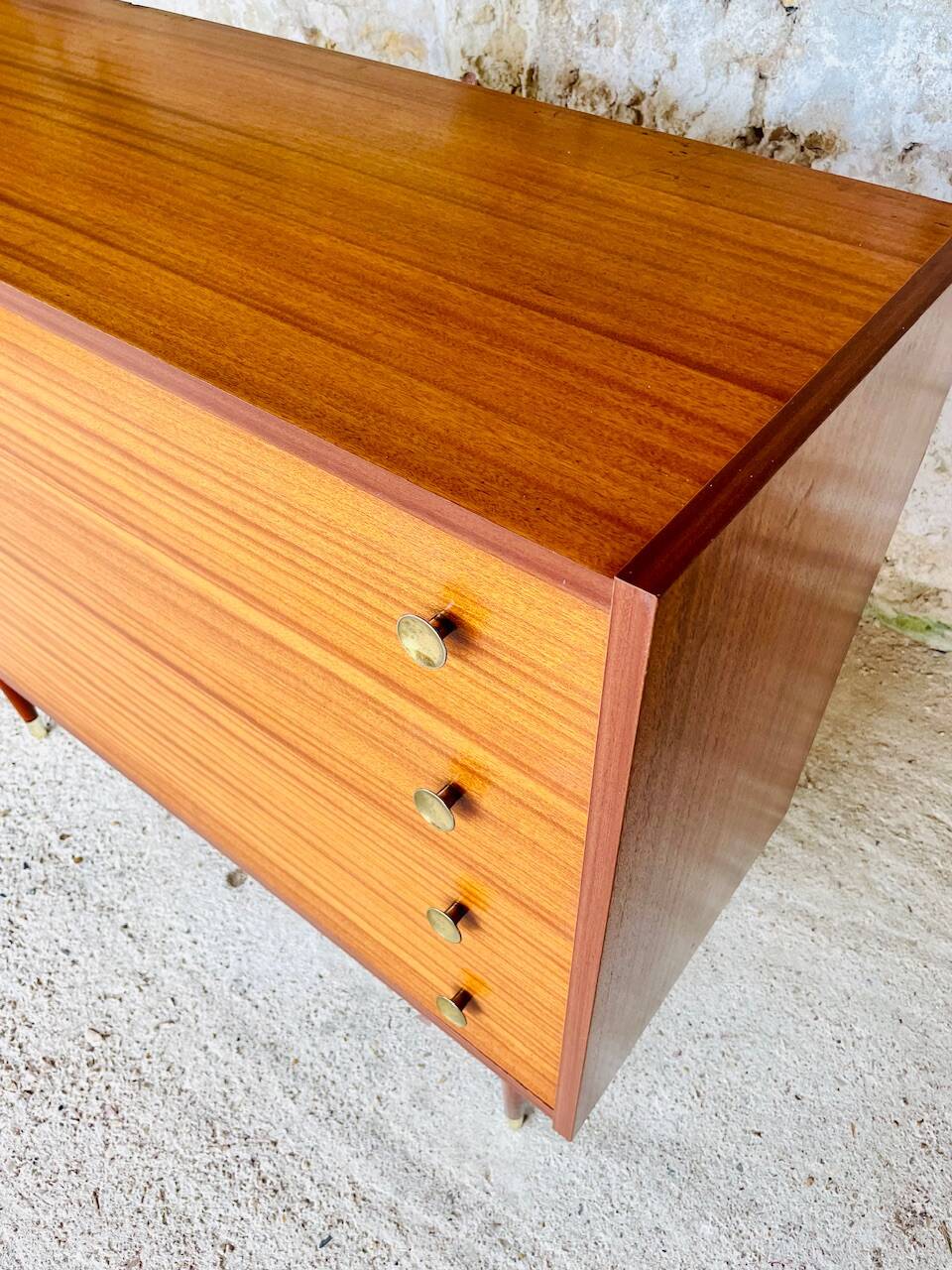 Large vintage order 4 drawers circa 70