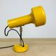 Yellow spot lamp to pose 70s