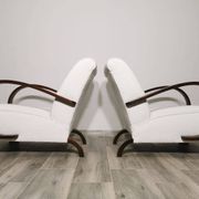 Armchairs by Jindrich Halabala, 1940s