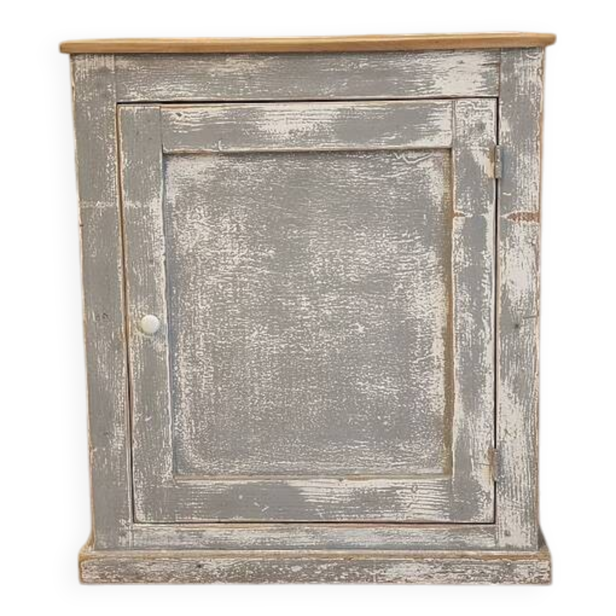 Blue-grey patinated sideboard / jam cupboard