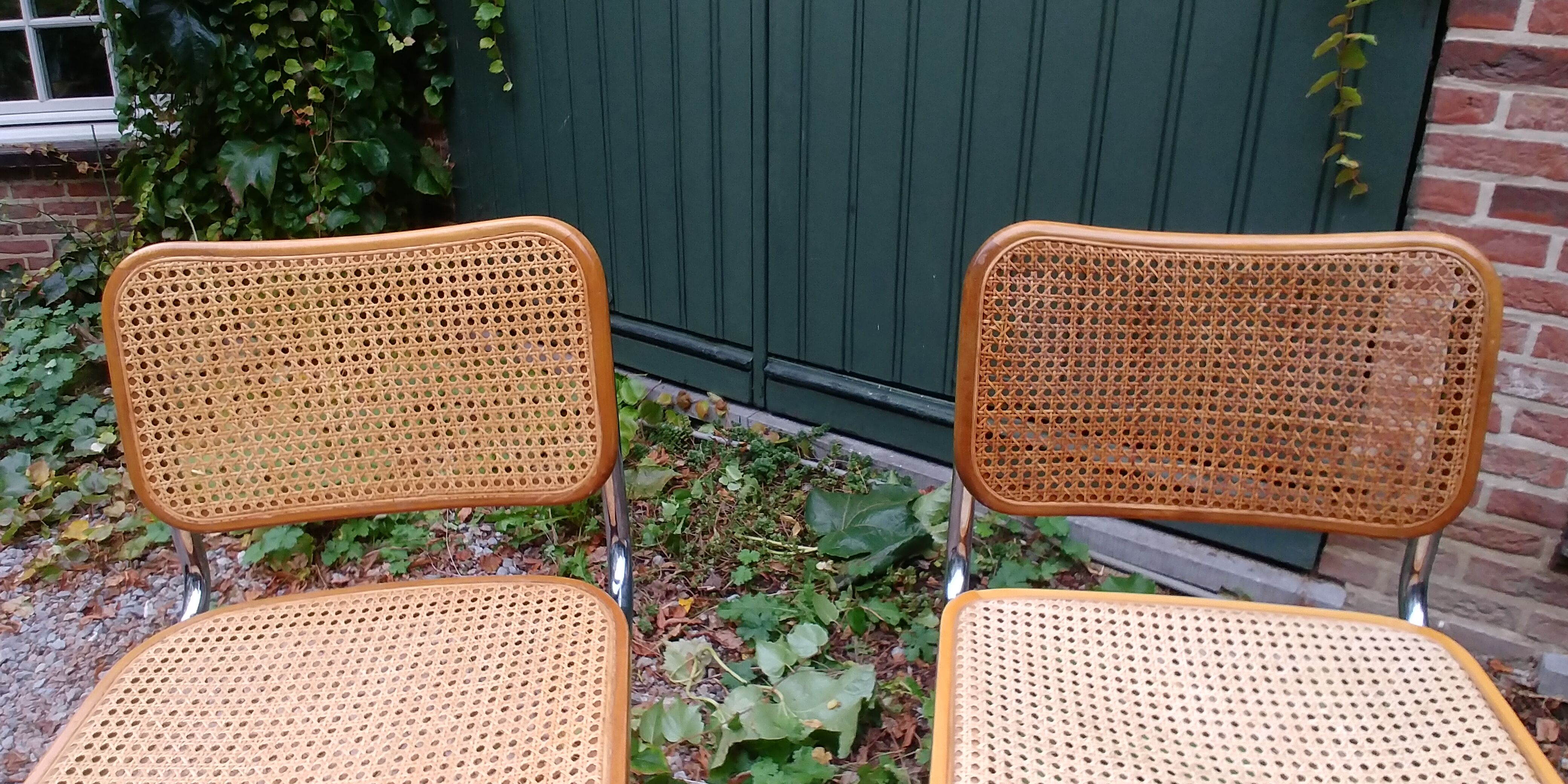 Pair of chairs Marcel Breuer B32