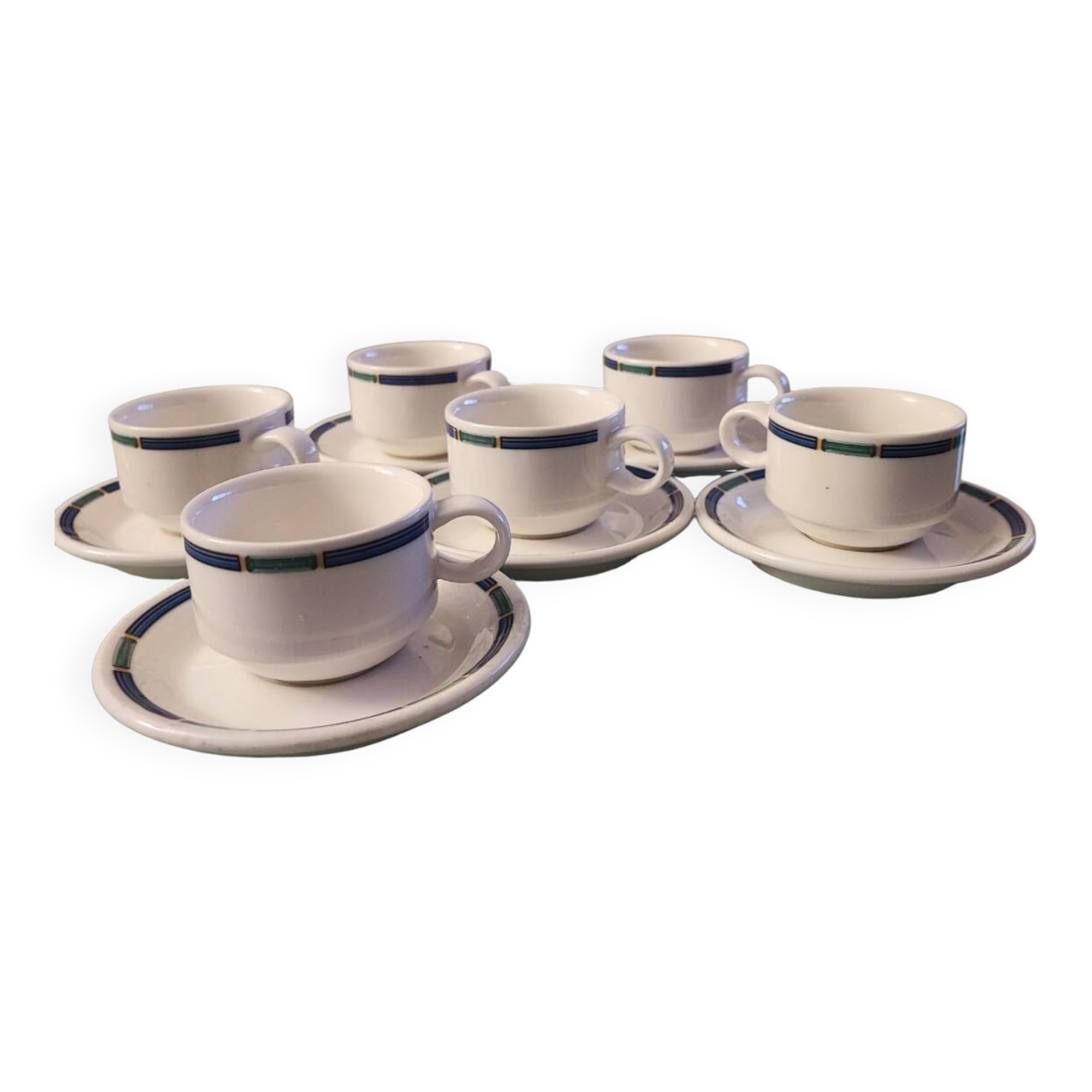 Set of 6 Coffee Cups