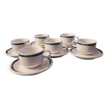 Set of 6 Coffee Cups