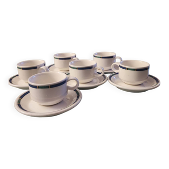 Set of 6 Coffee Cups